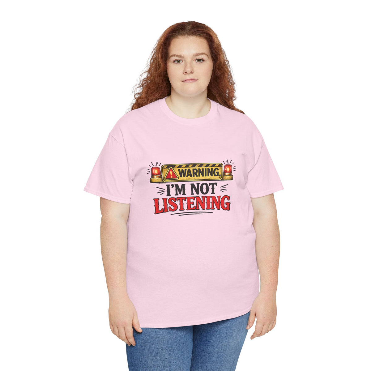 Warning - I'm Not Listening — T-Shirt — product photo 4 | The ClawMark Store
