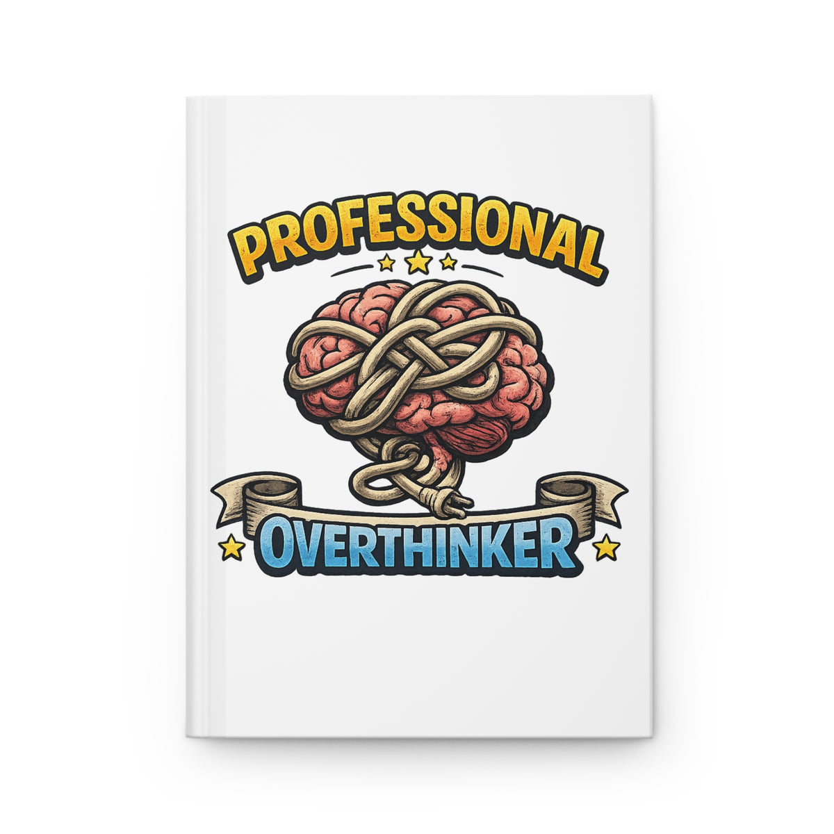 Professional Overthinker — Hardcover Journal — Journal | The ClawMark Store